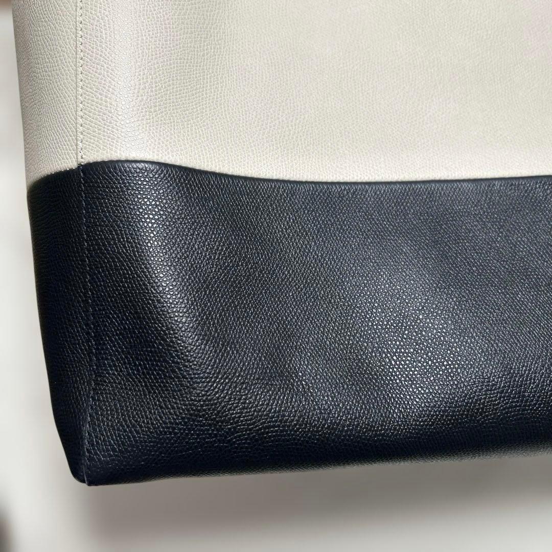 CELINE トートバッグ 肩掛け ホリゾンタルカバ バイカラー