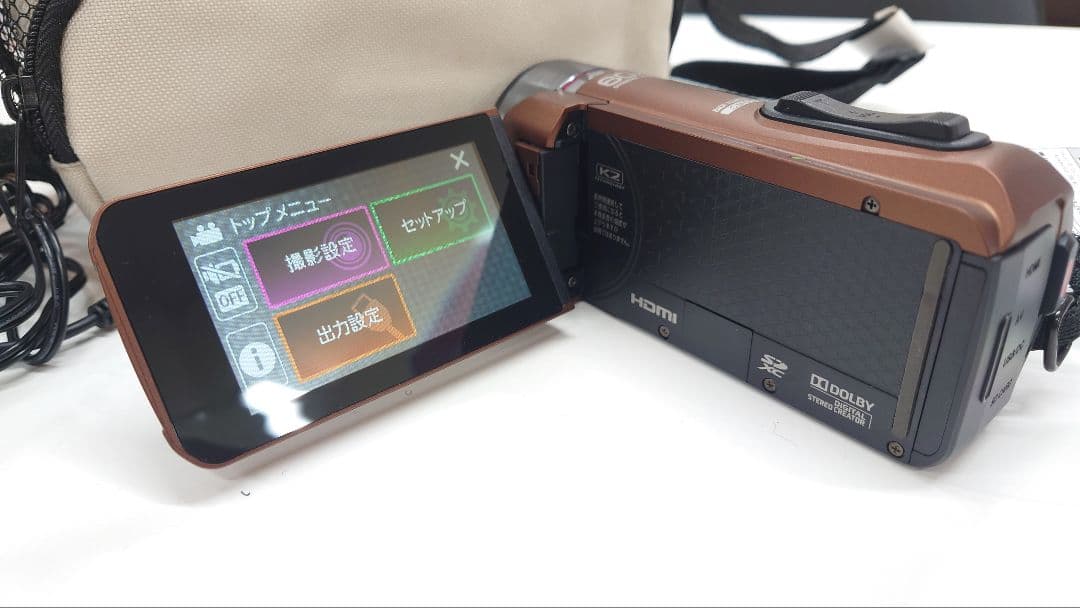 美品 JVC Everio R QUAD PROOF ビデオカメラ本体