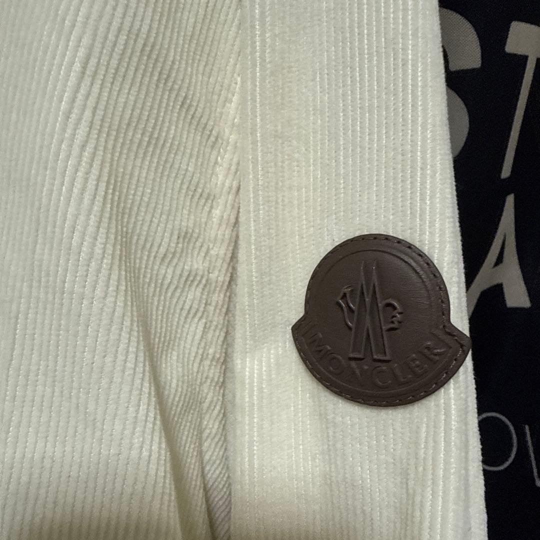 ひでまつ確実正規品！MONCLERコーデュロイシャツ