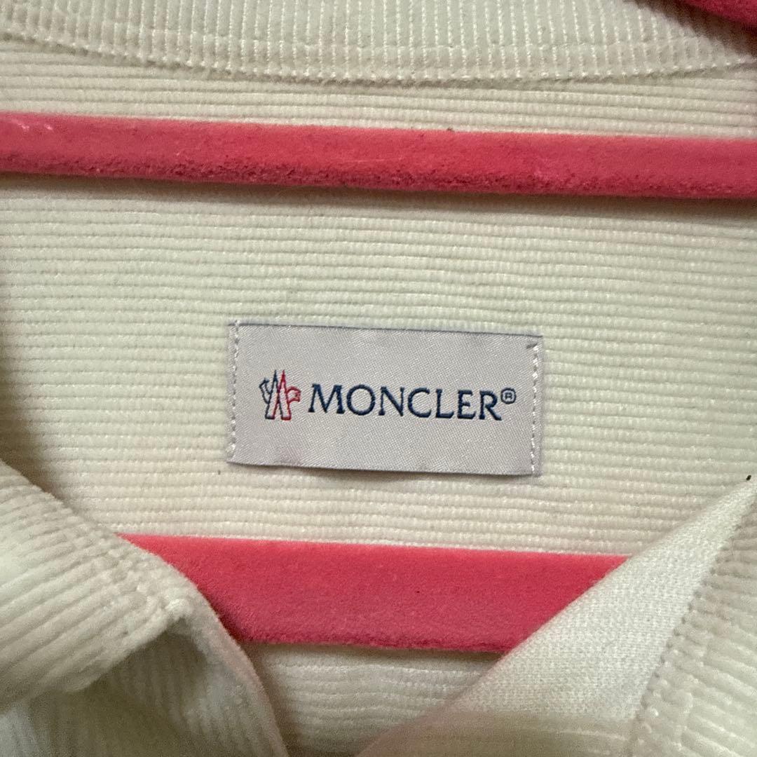 ひでまつ確実正規品！MONCLERコーデュロイシャツ