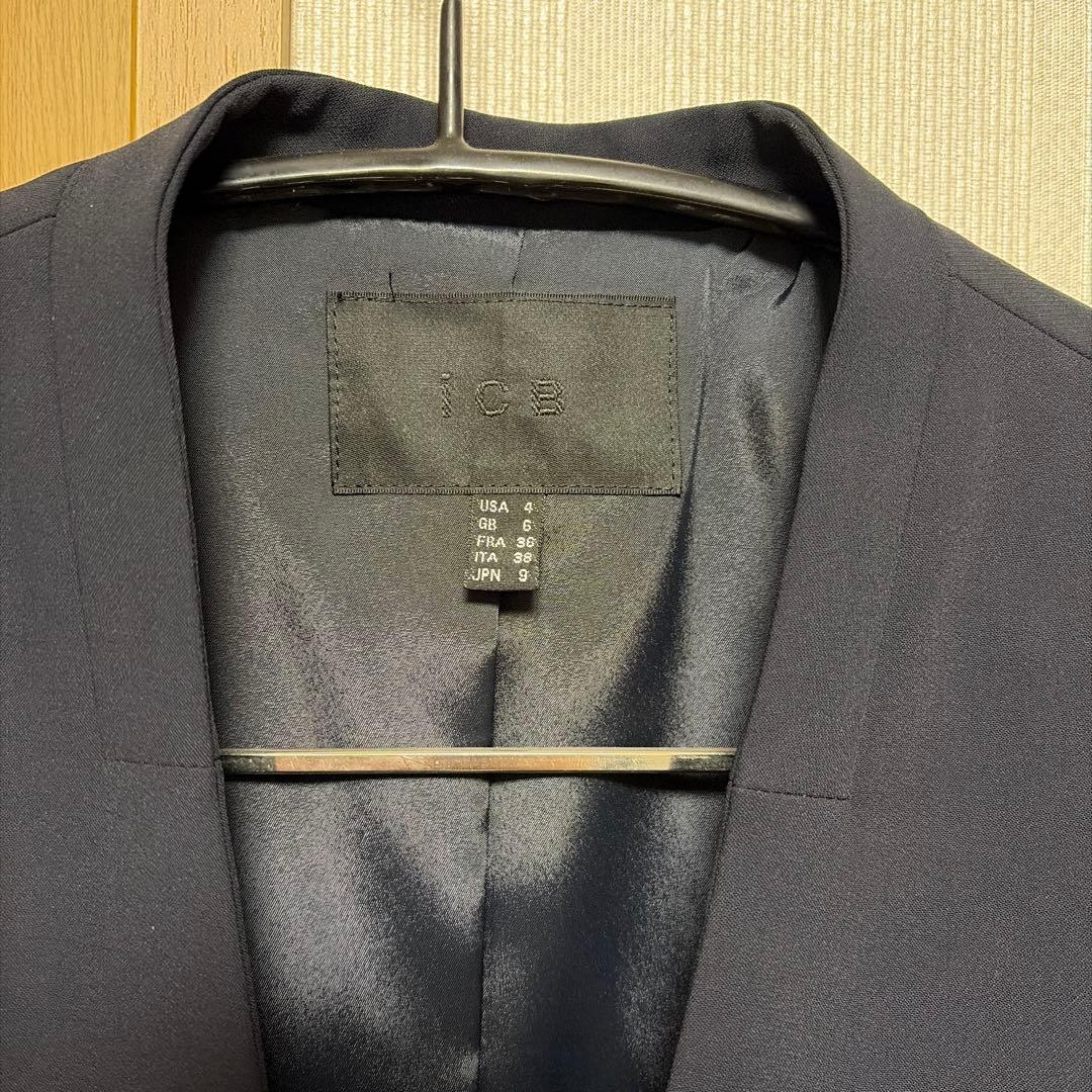 ICB Double Fied セットアップ　濃紺 サイズ4(スカートのみ6)