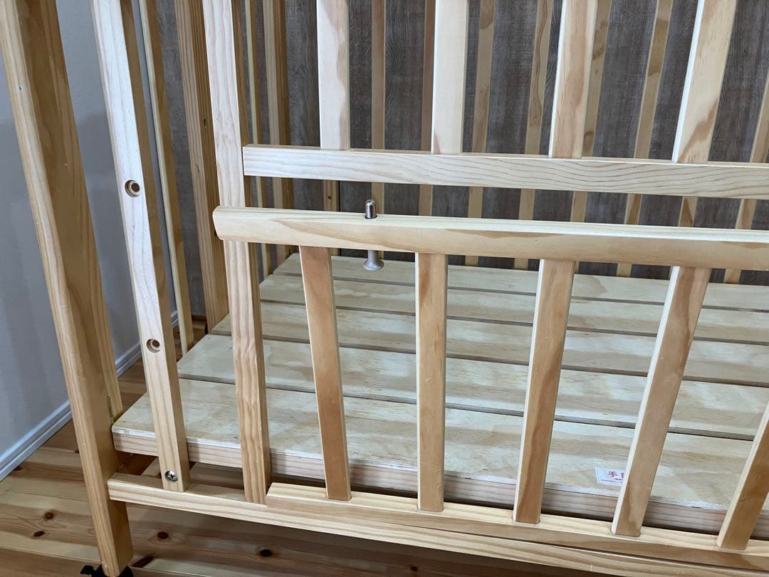 匿名配送　送料込み大和屋　折りたたみベビーベットFL パタン