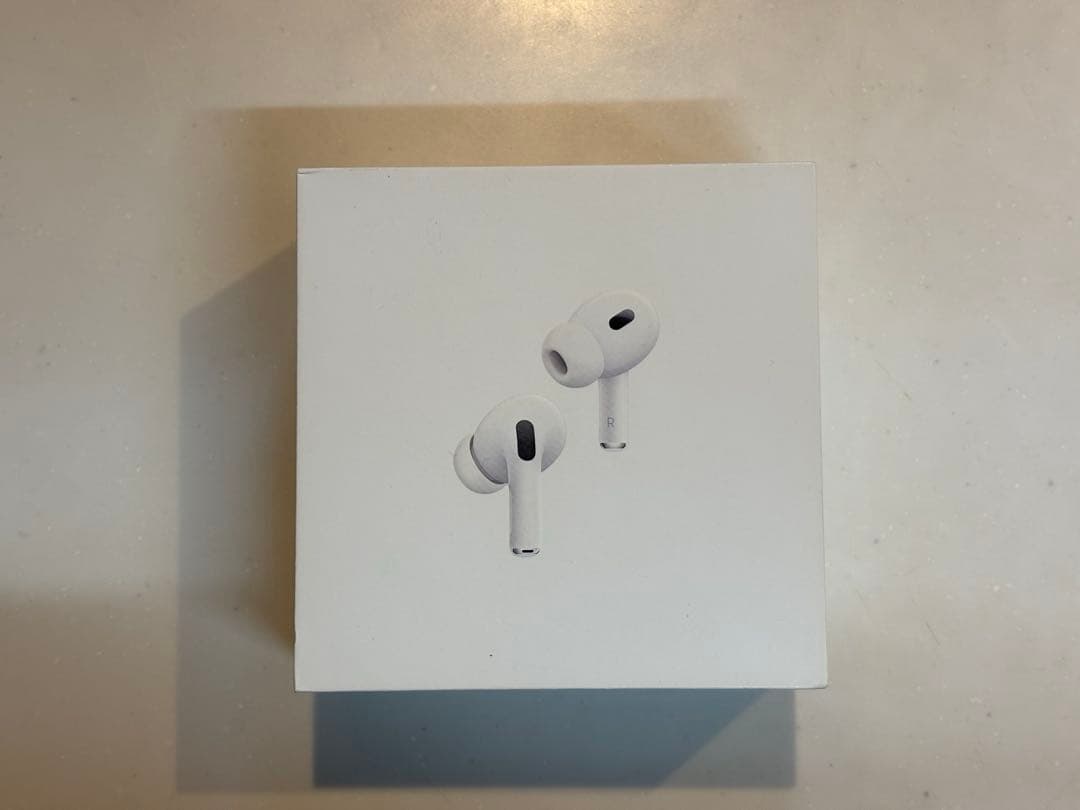 Apple AirPods (第2世代) 本体　イヤーチップ付