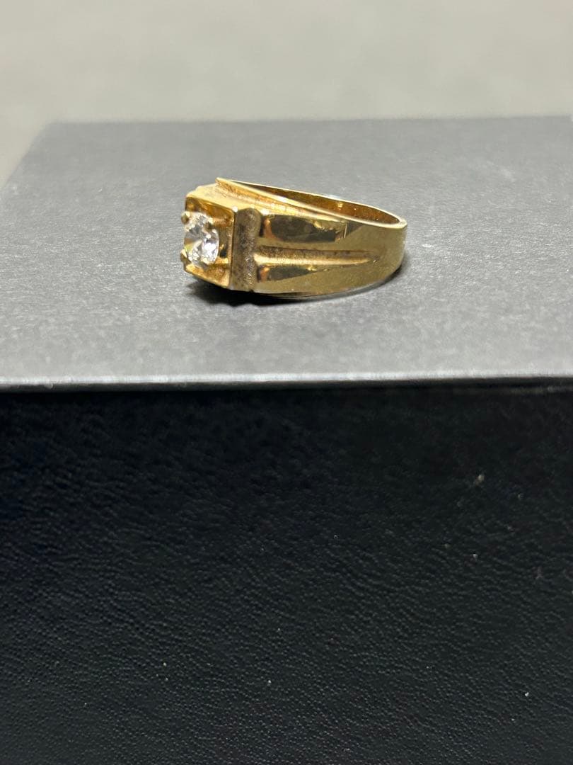 ゴールド リング　K18刻印あり