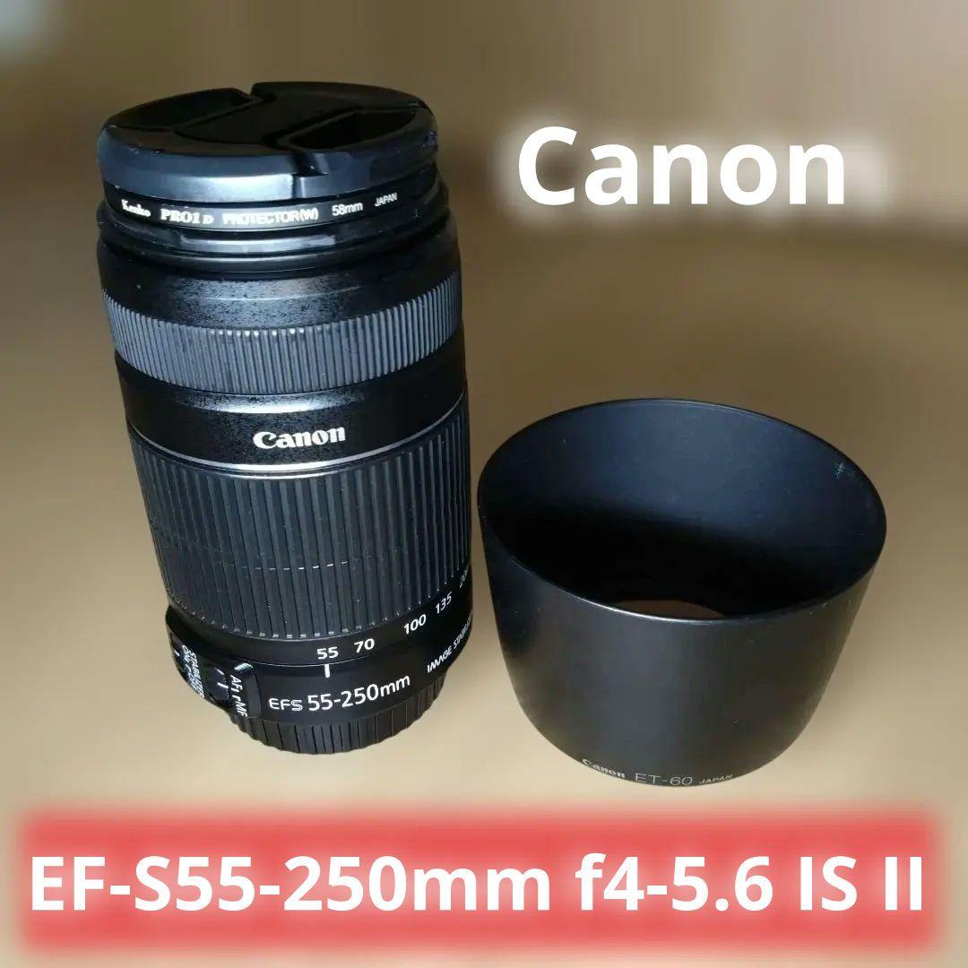 【フード付き】Canon EF-S 55-250mm F4-5.6 IS II