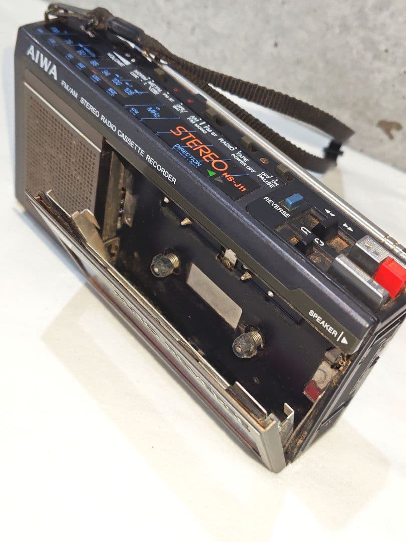 2052 AIWA　ステレオラジカセ　HS-J11　ジャンク品