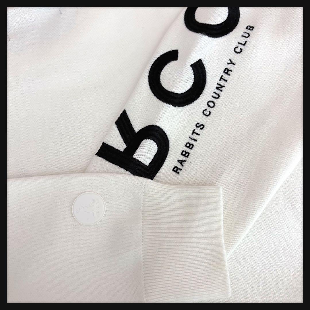 【U馬之介 様購入】FR2ゴルフ アーム刺繍 胸刺繍ロゴ クリーム スウェット