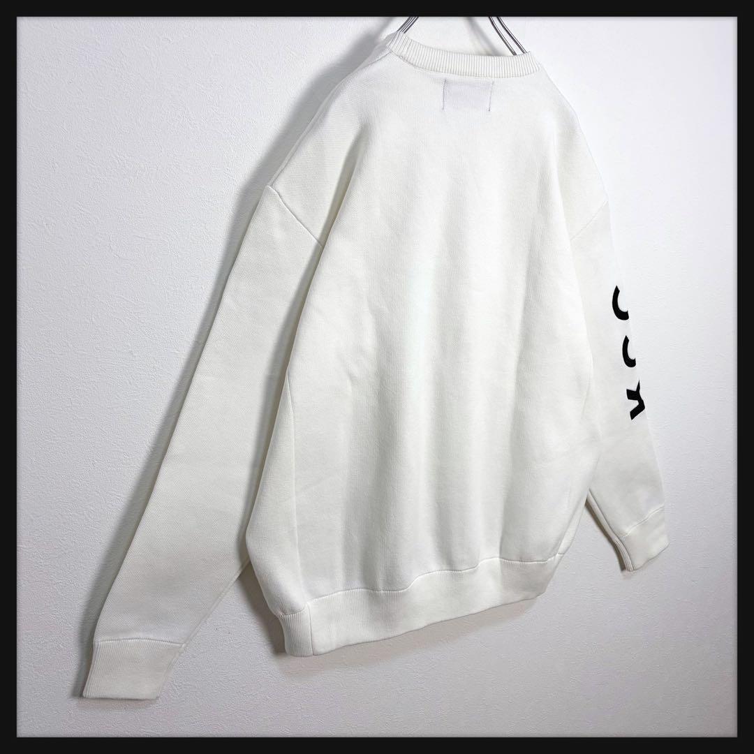 【U馬之介 様購入】FR2ゴルフ アーム刺繍 胸刺繍ロゴ クリーム スウェット