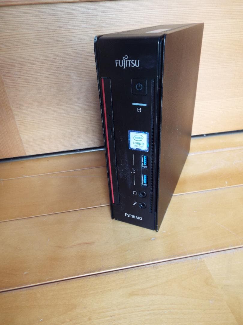 ミニQ558/V Core i3-8100 8G SSD256G+HDD500