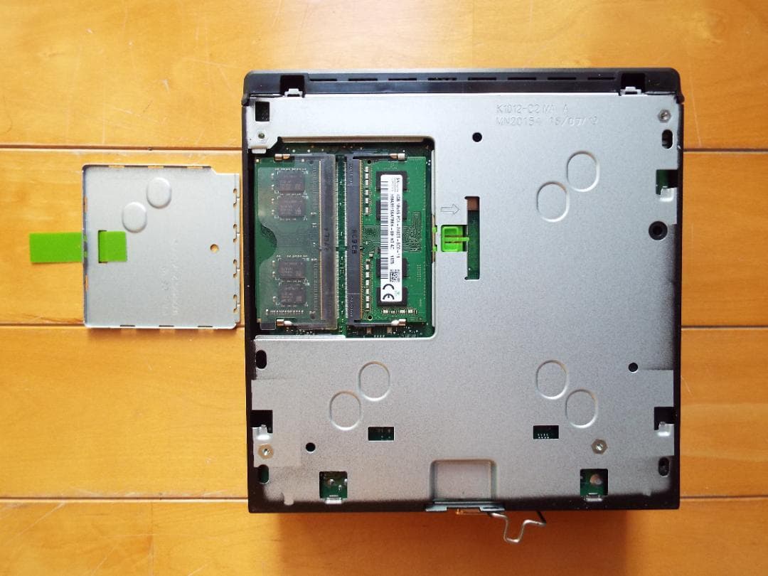 ミニQ558/V Core i3-8100 8G SSD256G+HDD500