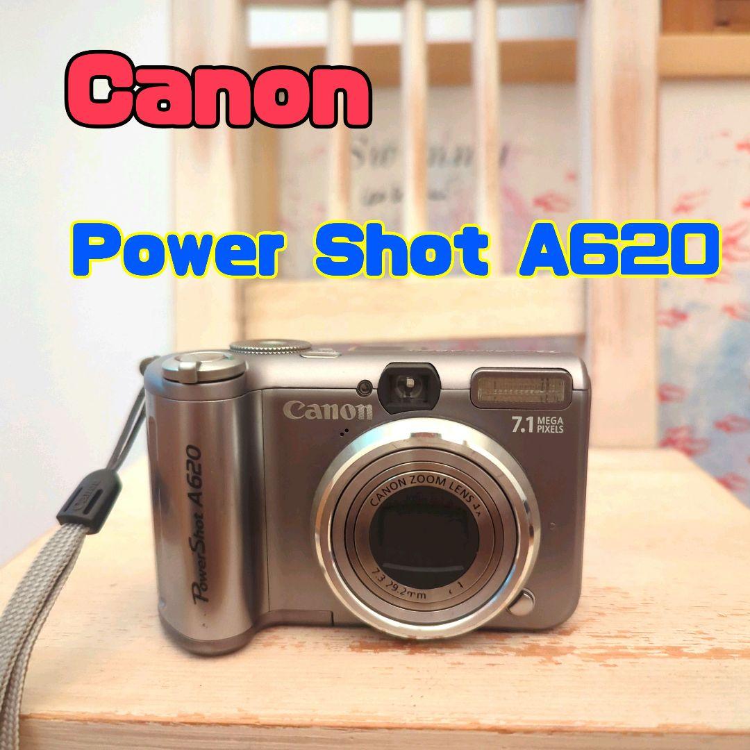 【希少品】Canon Power Shot A620 SDカードつき！キャノン