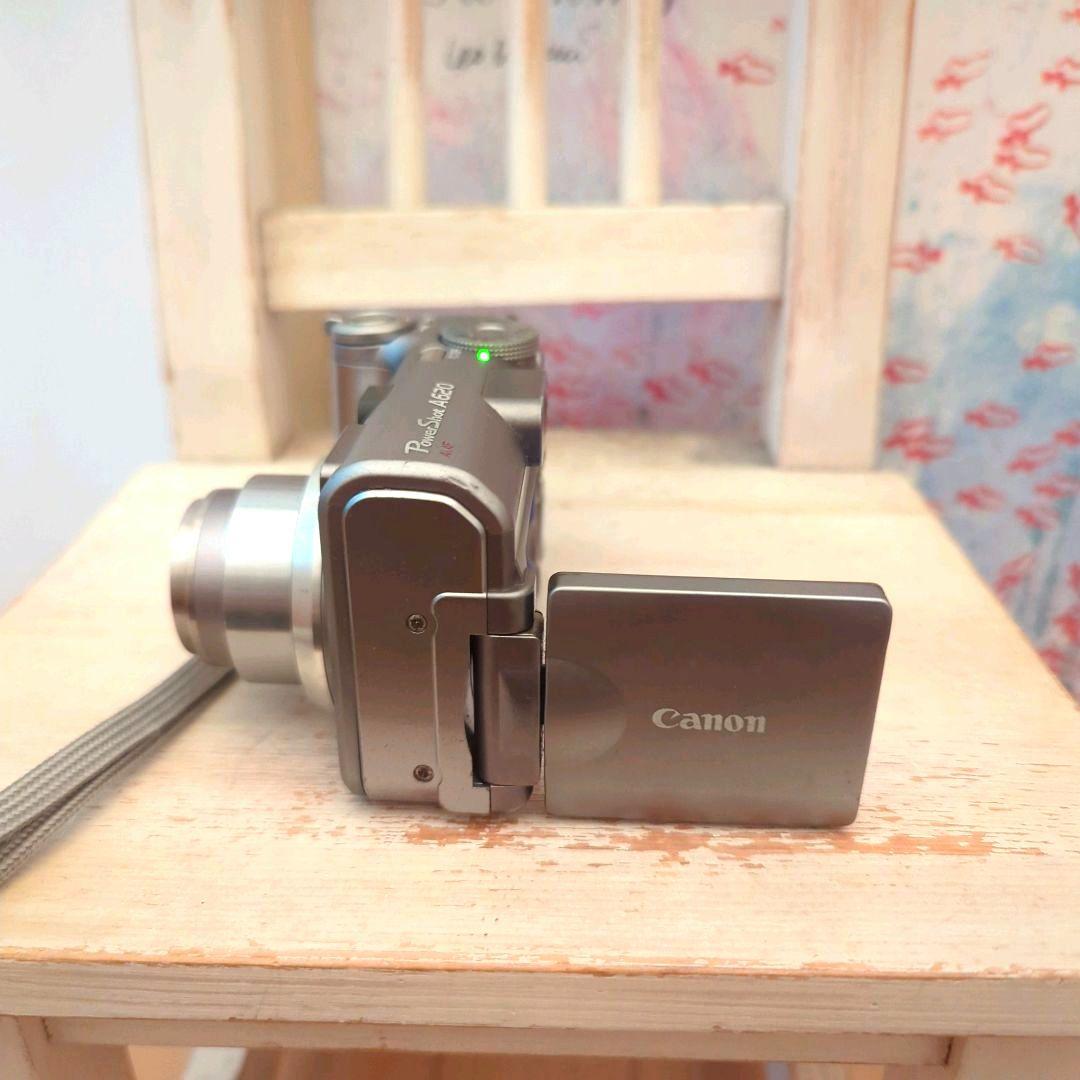 【希少品】Canon Power Shot A620 SDカードつき！キャノン