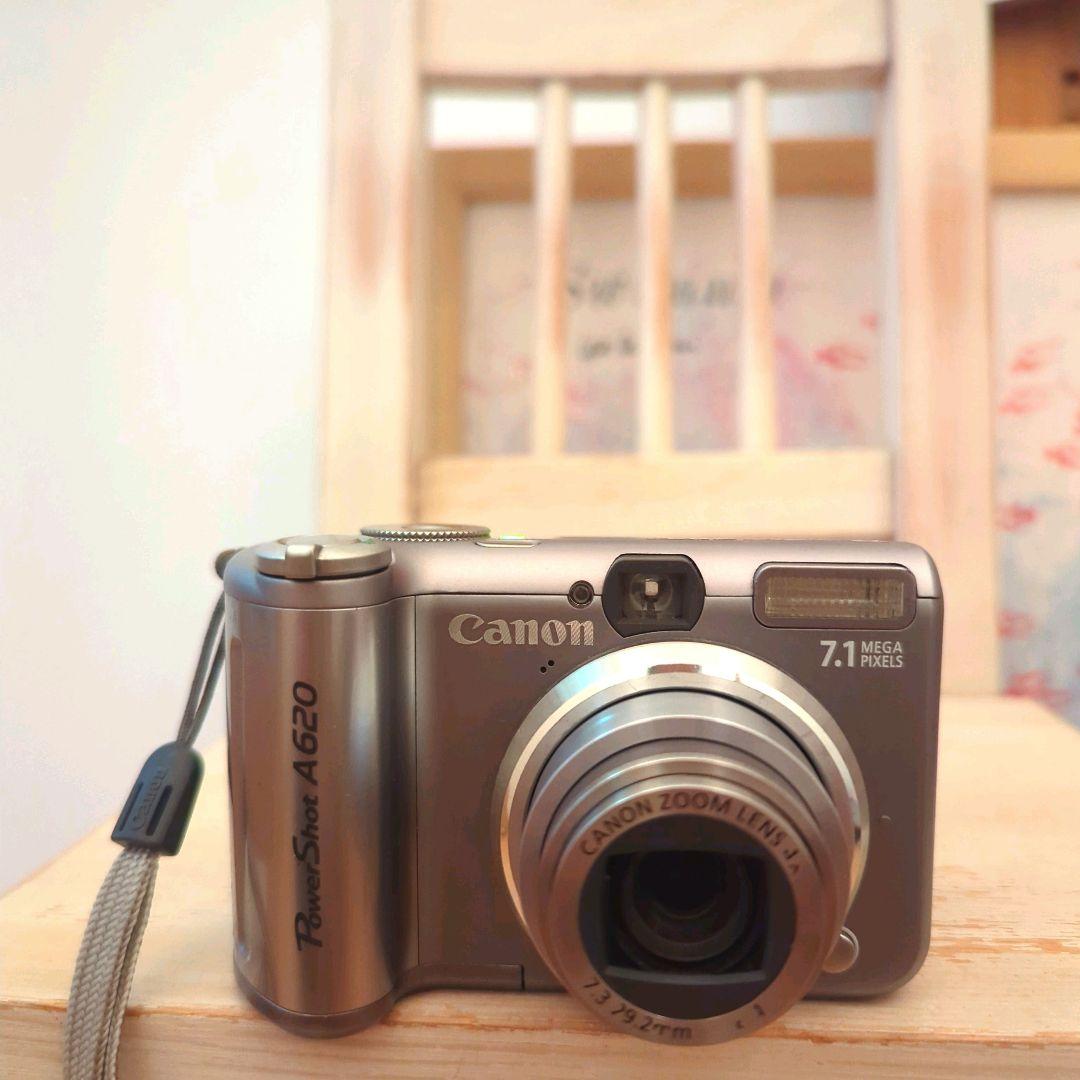 【希少品】Canon Power Shot A620 SDカードつき！キャノン