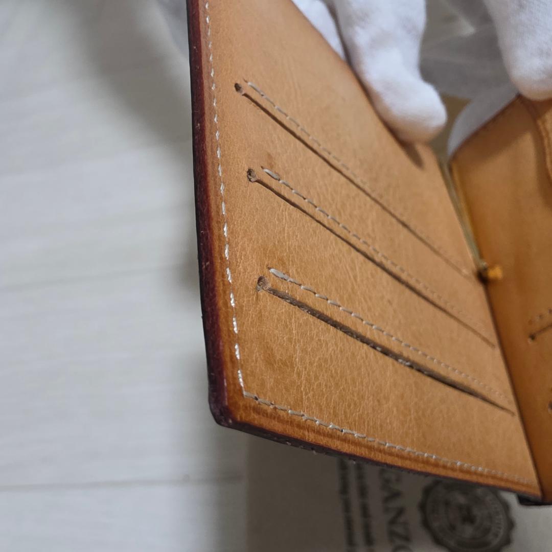 GANZO ガンゾ マネークリップ ブラック ブライドルレザー シンブライドル