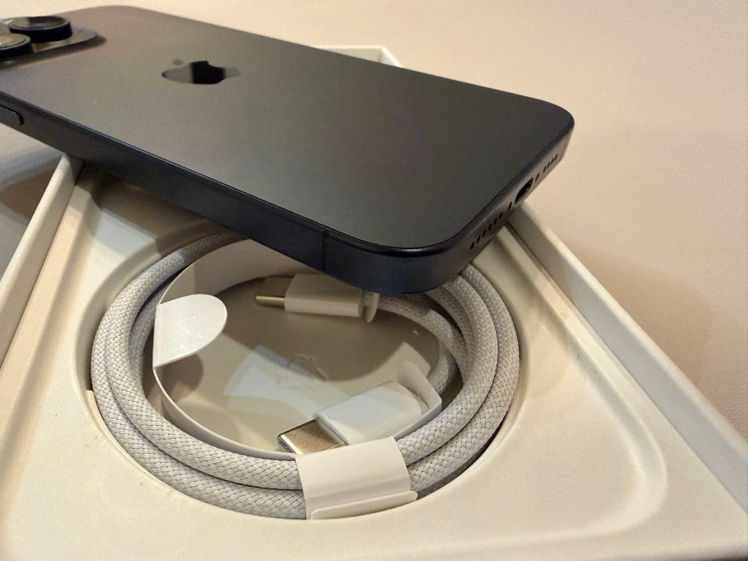 【美品・即発送】iPhone15 Pro Max 512GB ブルーチタニウム