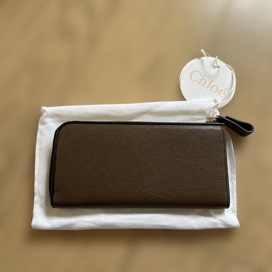 クロエ　レディース　長財布　ファスナー