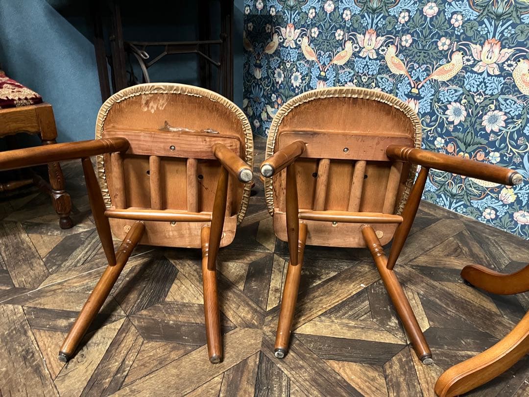 kanedahiroko167＊椅子 セット 昭和レトロ 当時物インテリア