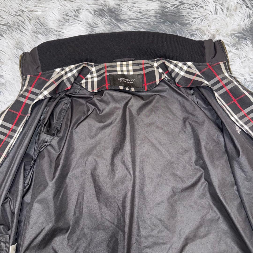 BURBERRY BLACK LABEL ノバチェック ナイロンジャケット