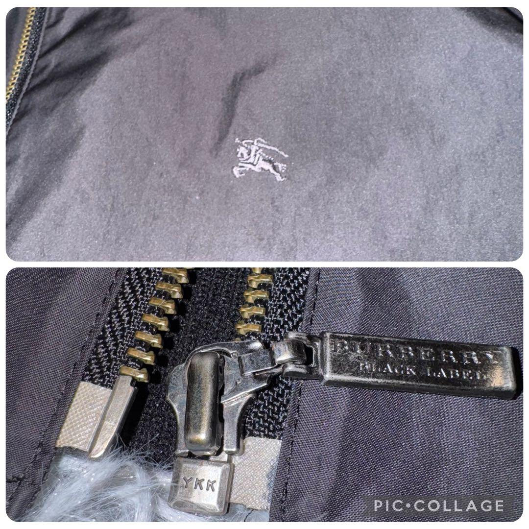 BURBERRY BLACK LABEL ノバチェック ナイロンジャケット