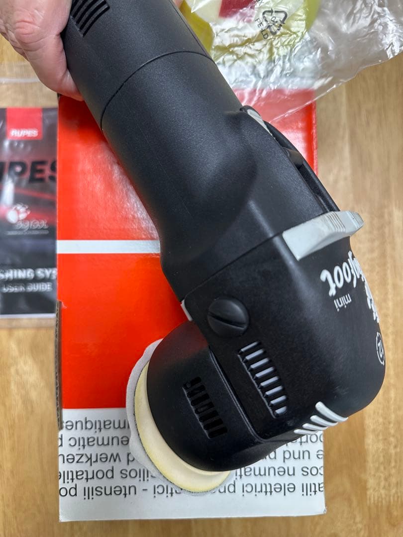 RUPES LHR75E ダブルアクションポリッシャー