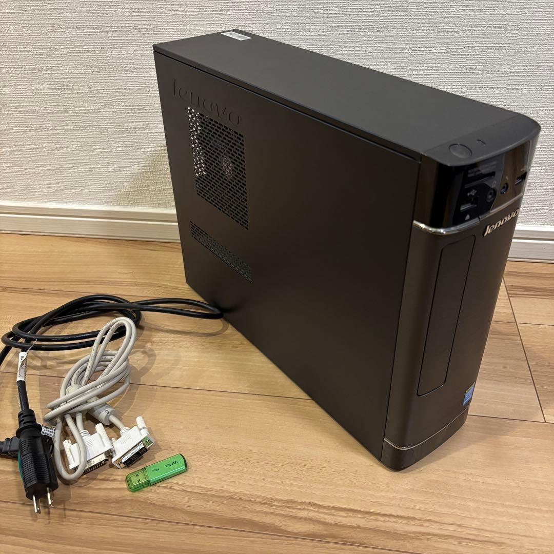 Lenovo デスクトップPC 本体　Blu-ray 500GB 32GB