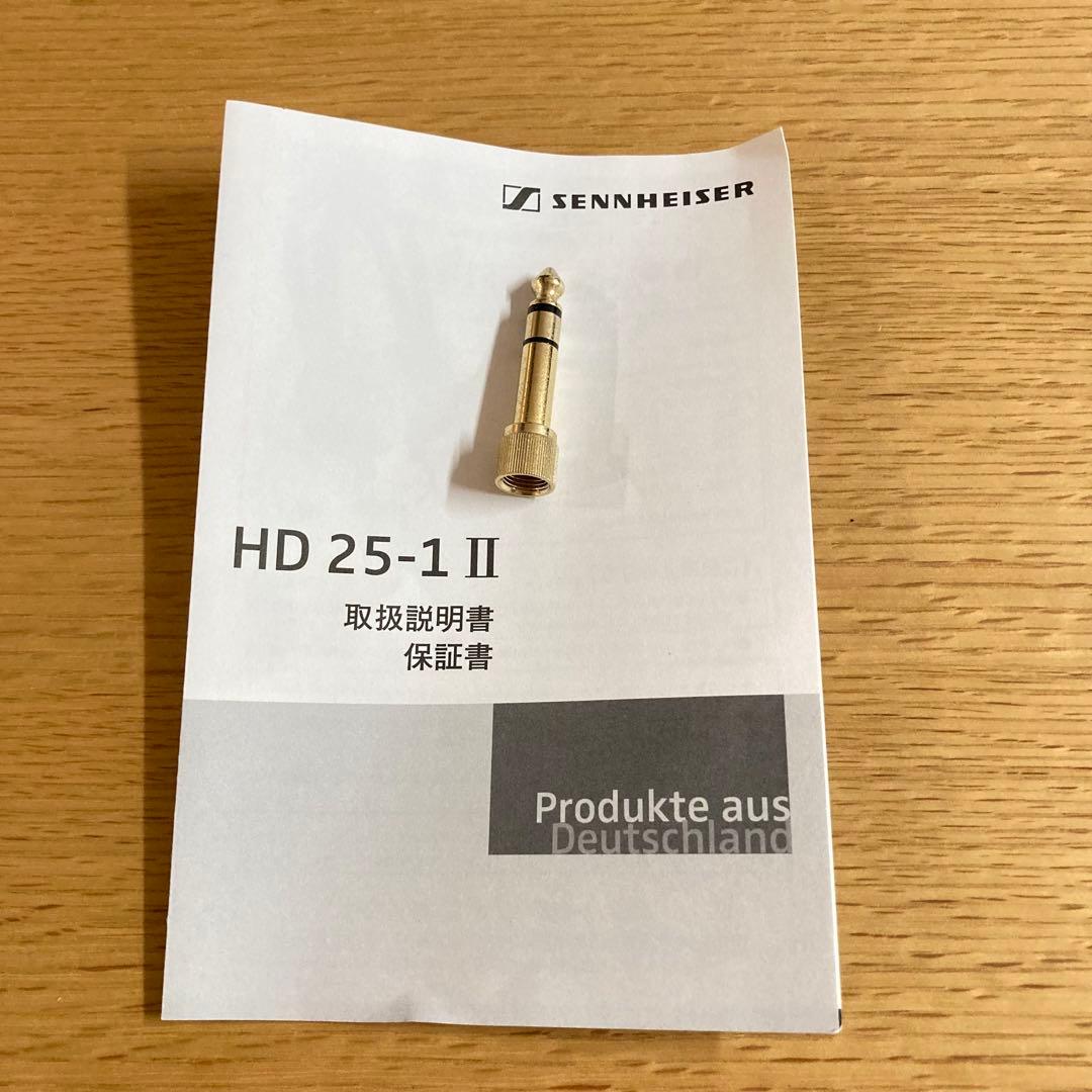 【パッド要交換】Sennheiser HD 25-1 II 有線ヘッドホン