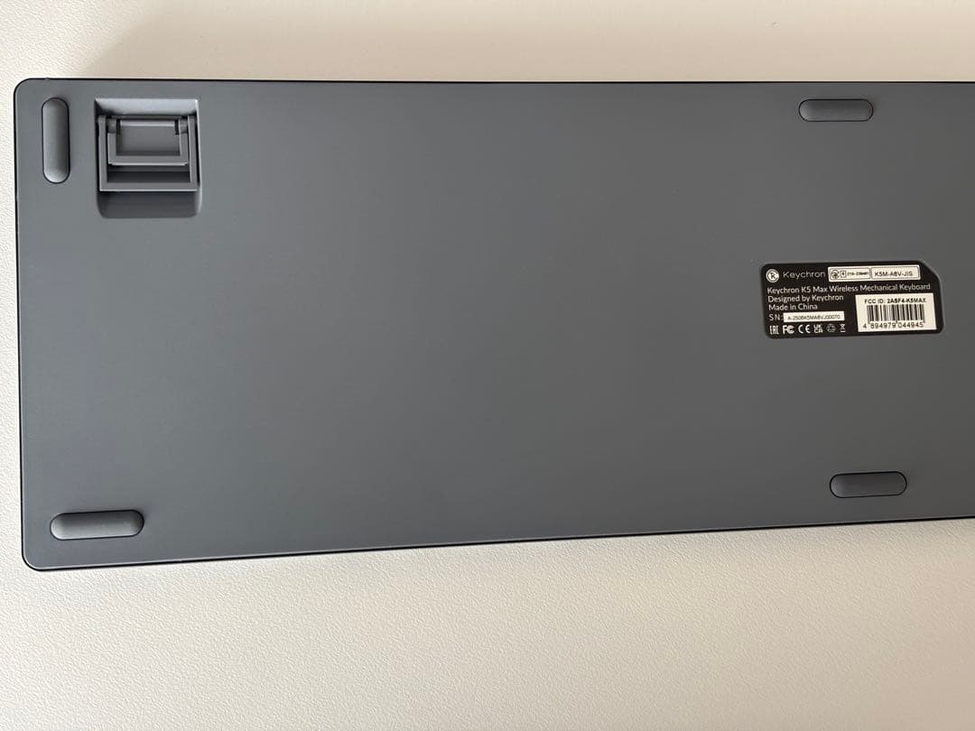 【美品】Keychron K5 Max（静音赤軸・ホワイトLEDライト）