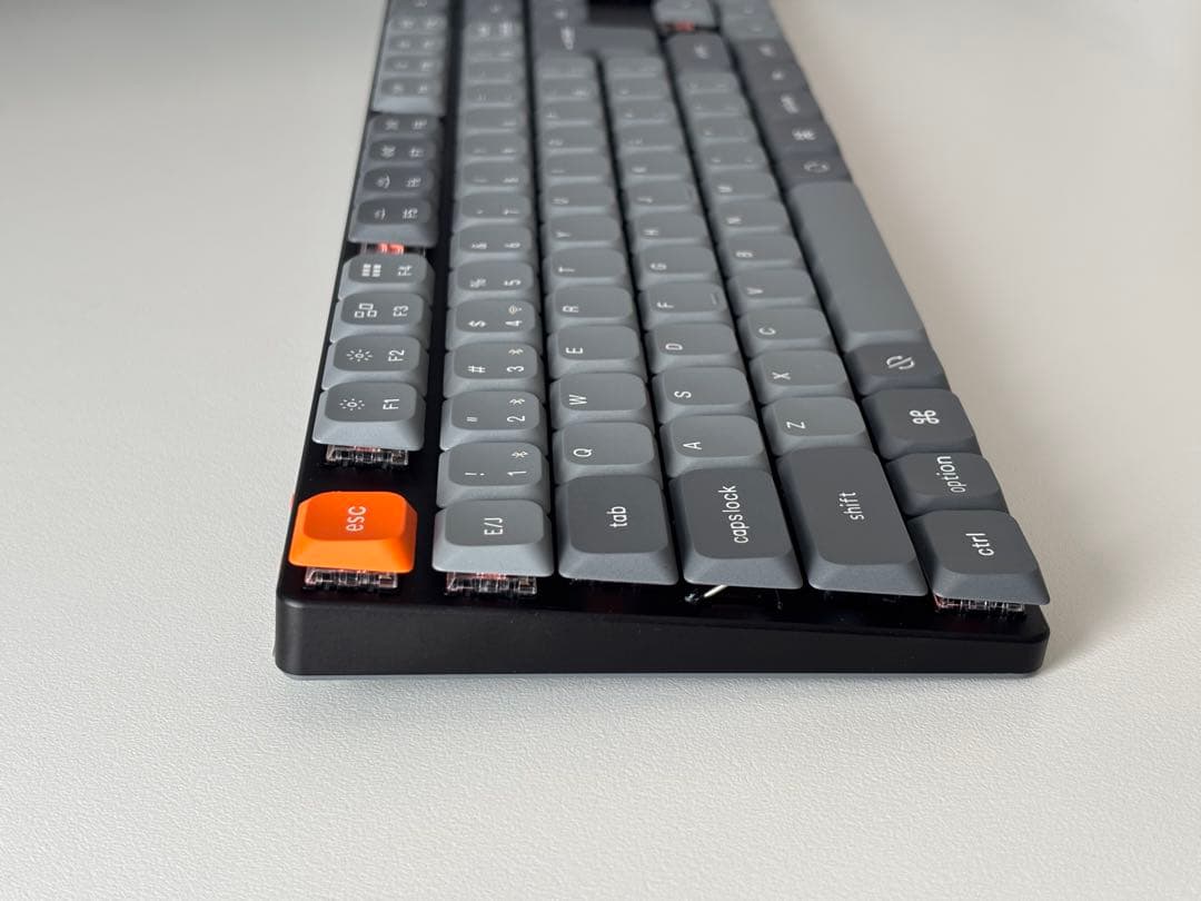 【美品】Keychron K5 Max（静音赤軸・ホワイトLEDライト）