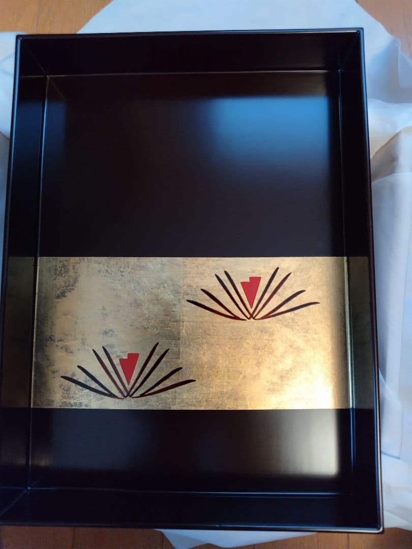 小松芳光作　手元箱　松