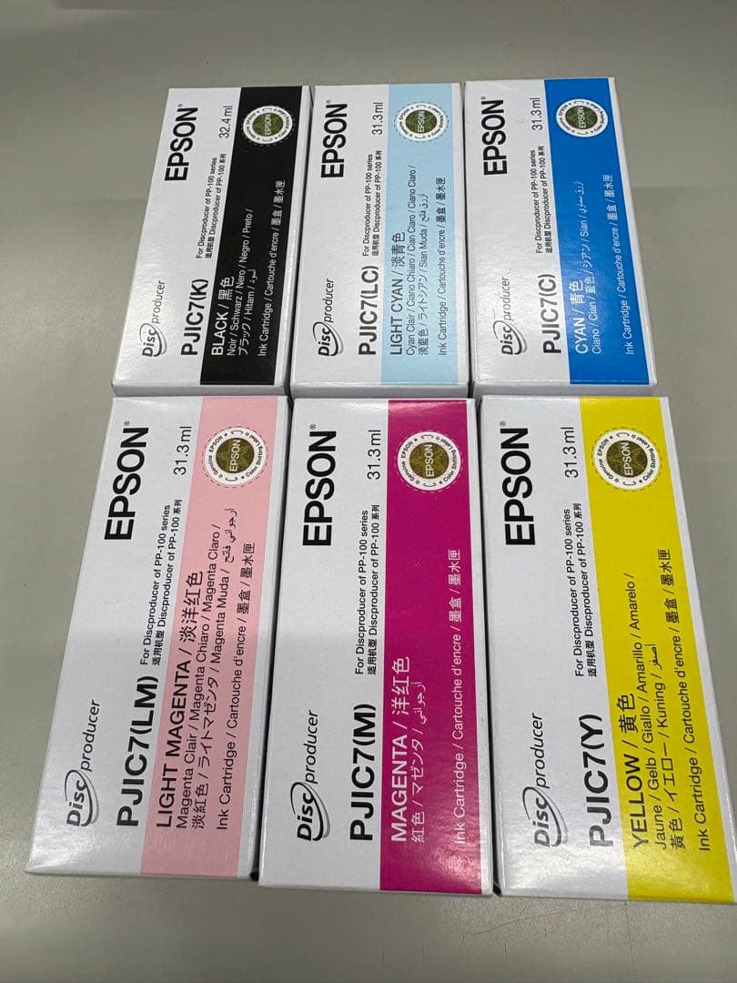 エプソン EPSON 純正インクカートリッジ PIJC 6色セット 各2本