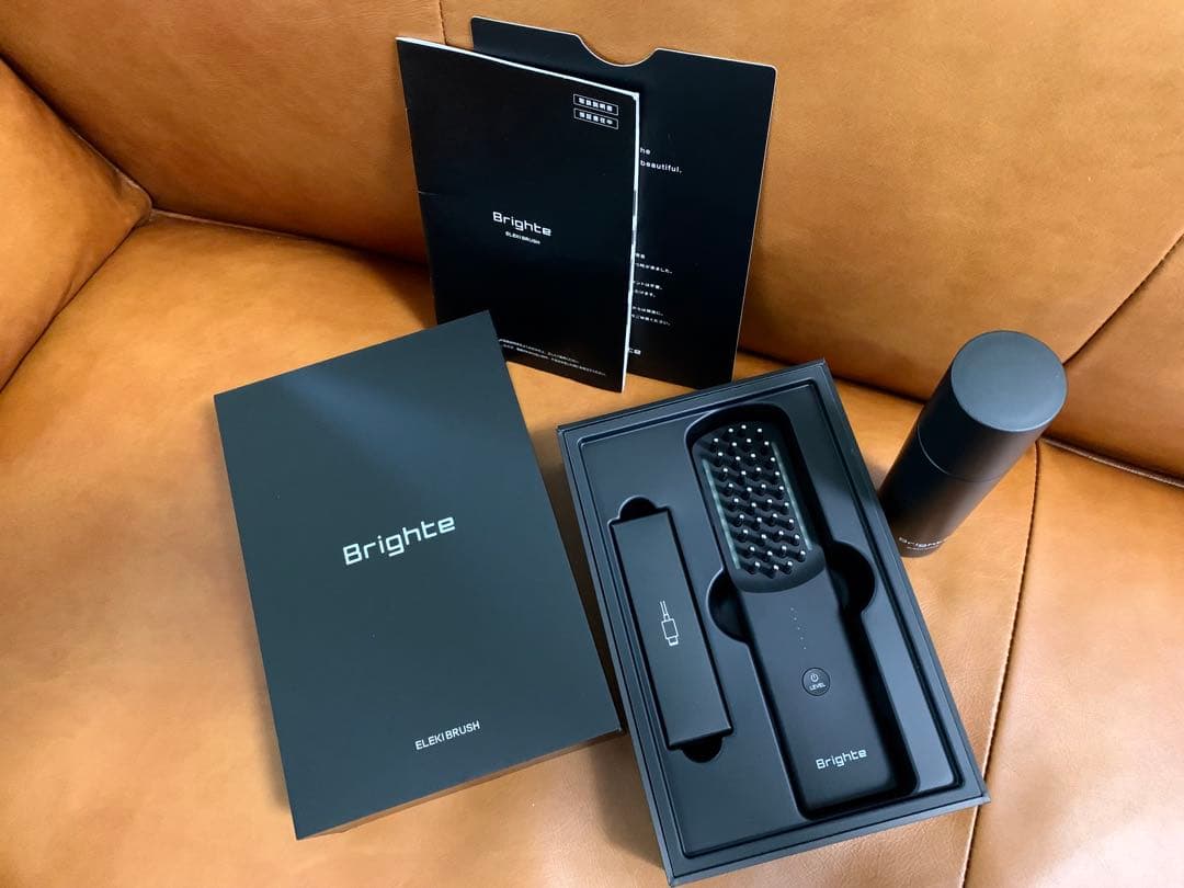 brighte エレキブラシ美顔器 専用ローション付き