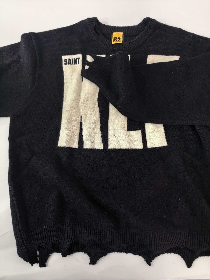 トップス Saint Mxxxxxx KLF_CREW NECK KNIT