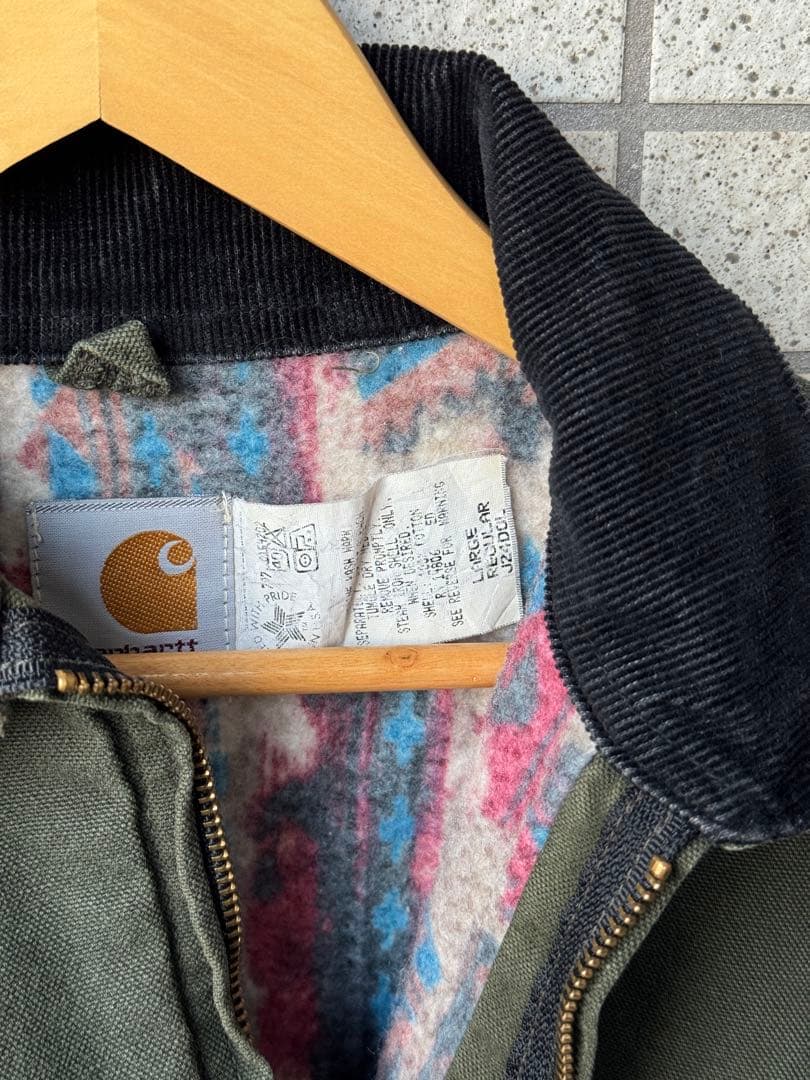 90s 希少 carhartt デトロイトジャケット J24 DOL 1997