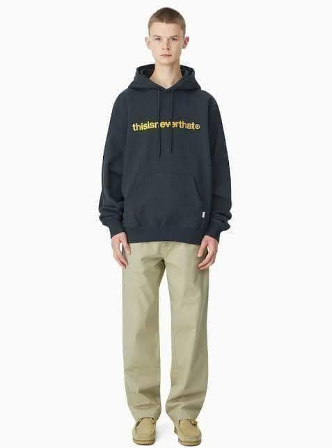 ネバザ フード付パーカー Mサイズ タグ付 韓国 Thisisneverthat