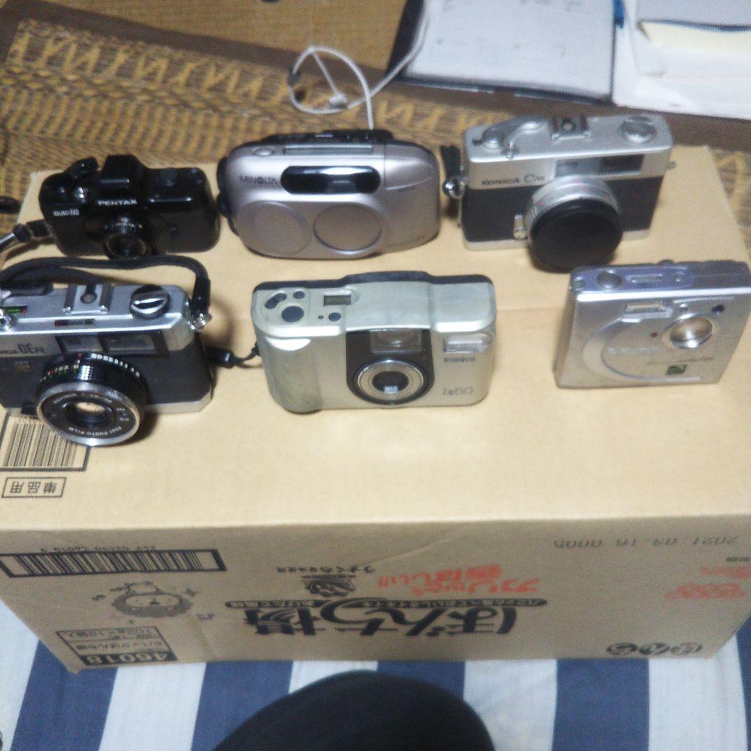 フィルムカメラとデジタルカメラ 各種(中古品)