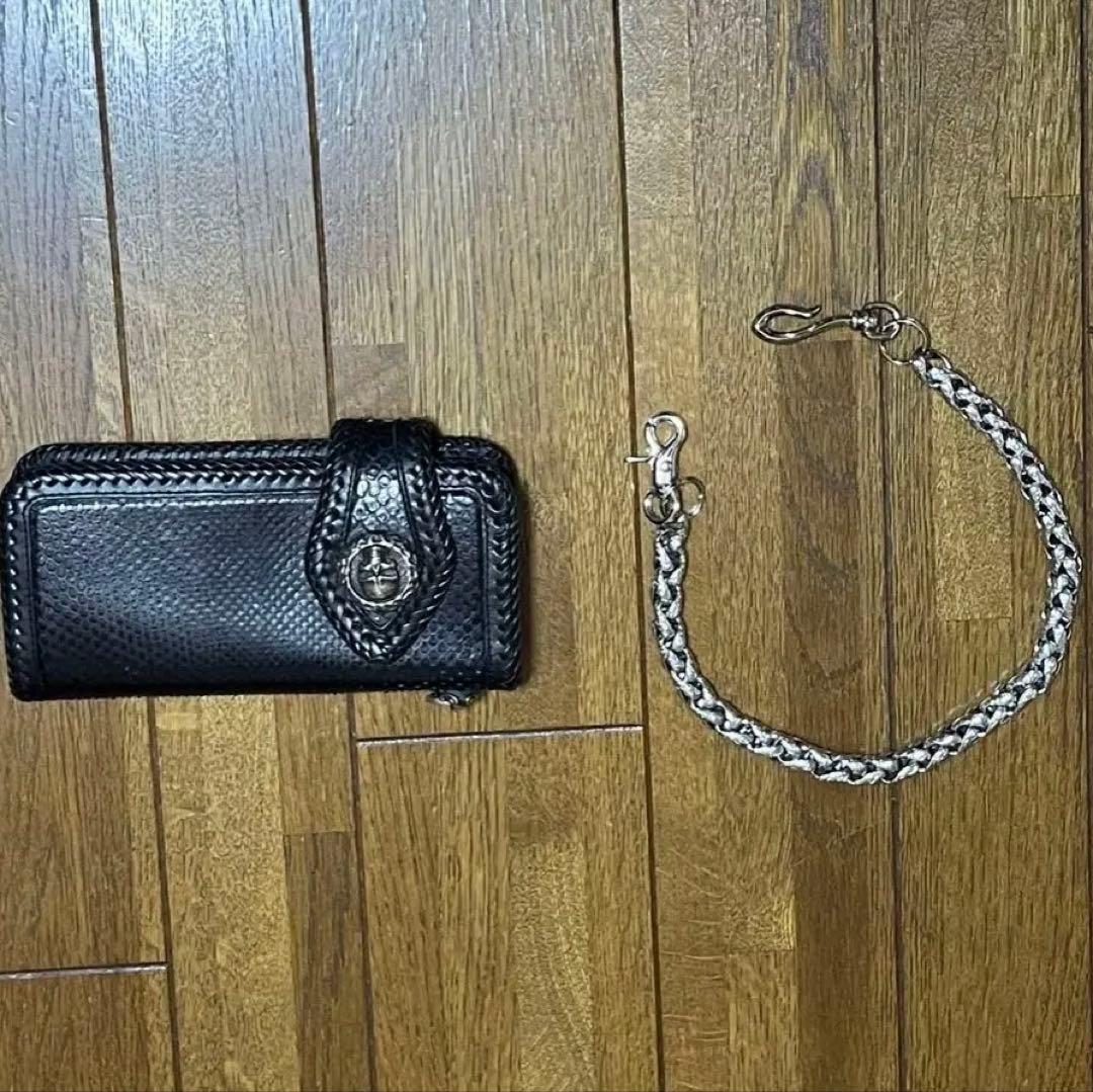 S’FACTORY バイカーズウォレット&チェーン　美品‼️