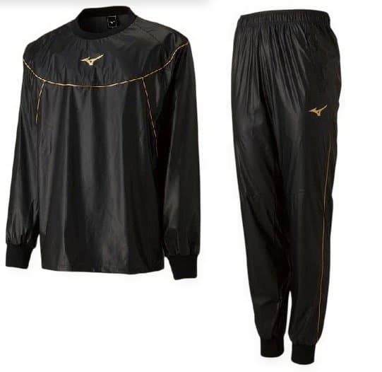 MIZUNO / ミズノ / 減量衣シャツ+パンツ / L / ブラック
