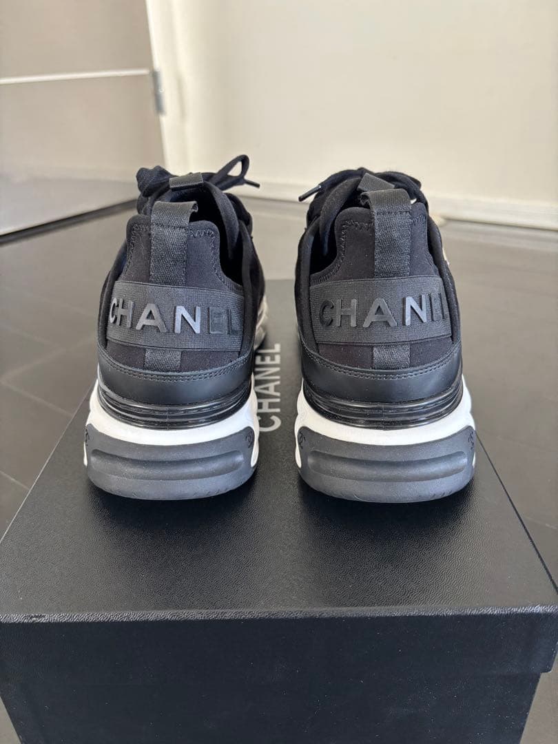 CHANEL ブラック スニーカー 42 美品