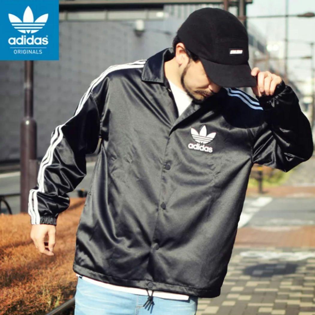 【美品】アディダス サテンコーチジャケット 常田大希 DV1617 入手困難 M