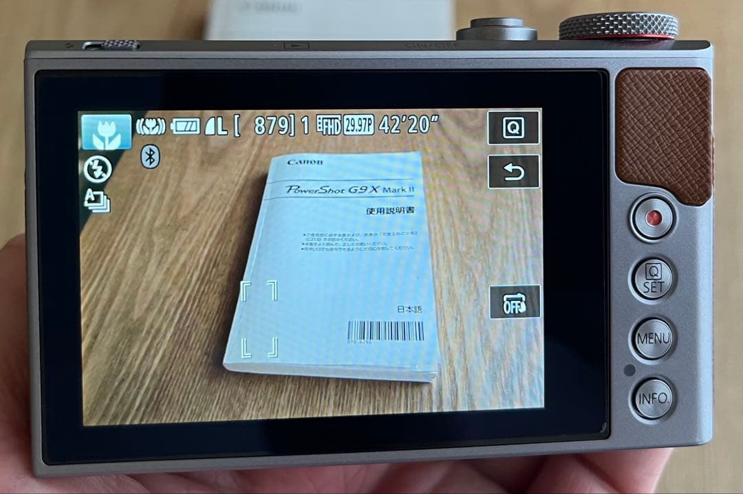 Canon PowerShot G9 X Mark II 本体