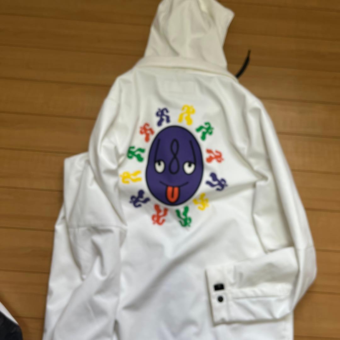 スノボウェア 686ホワイトジャケットとパンツセット