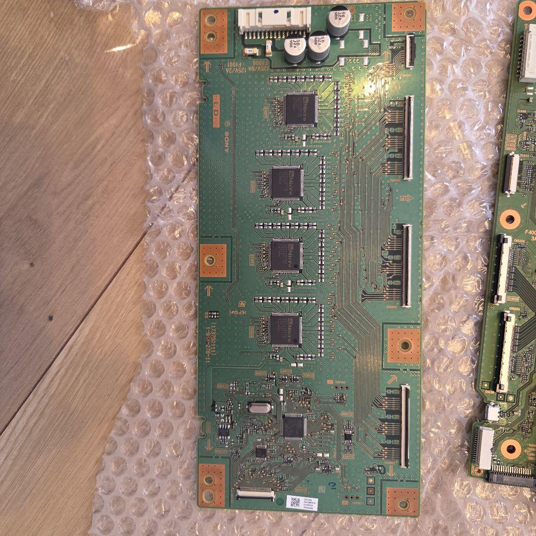 テレビ基板セット 4枚 ヒートシンク付き KJ-55X9000F(基盤のみ)