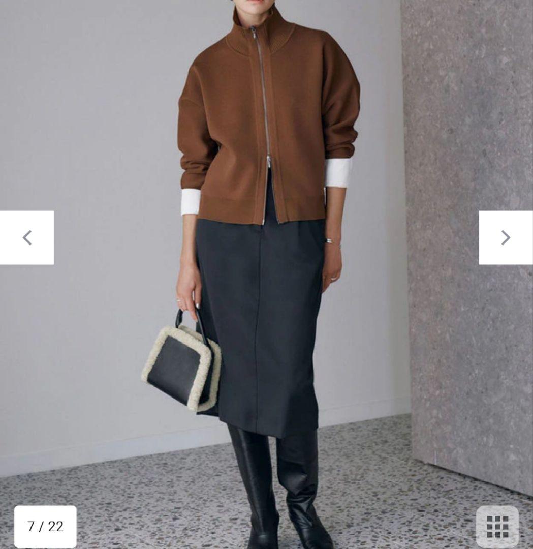 ICB シンセティックダブルフェイス ニットトラックジャケット 36,960円