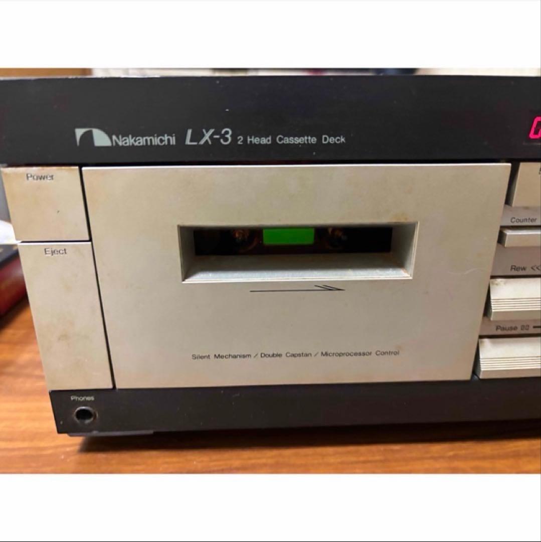 ナカミチ　 Nakamichi LX-3 オールドナカミチ カセットデッキ
