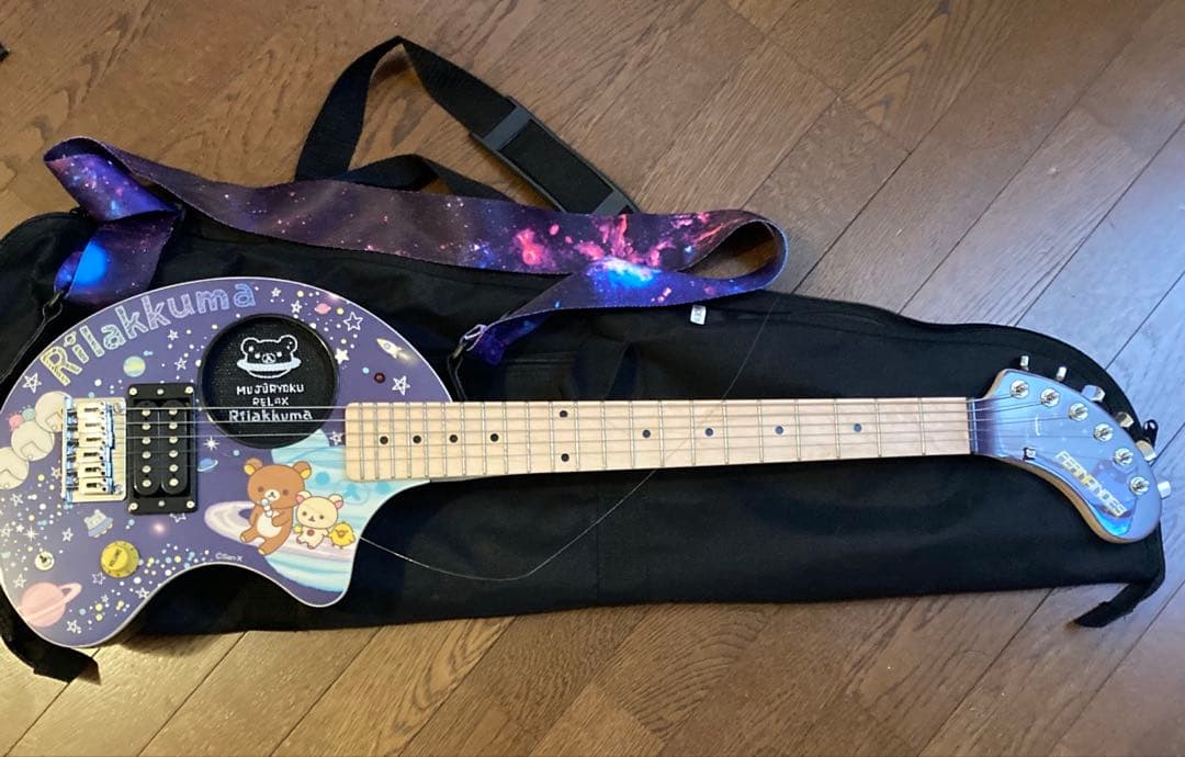 FERNANDES エレキギター ZO-3 リラックマ 宇宙デザイン