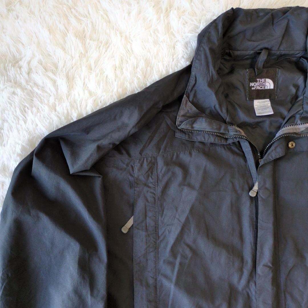 XXL HyVent ノースフェイス ウォッシャブル マウンテンパーカー 黒