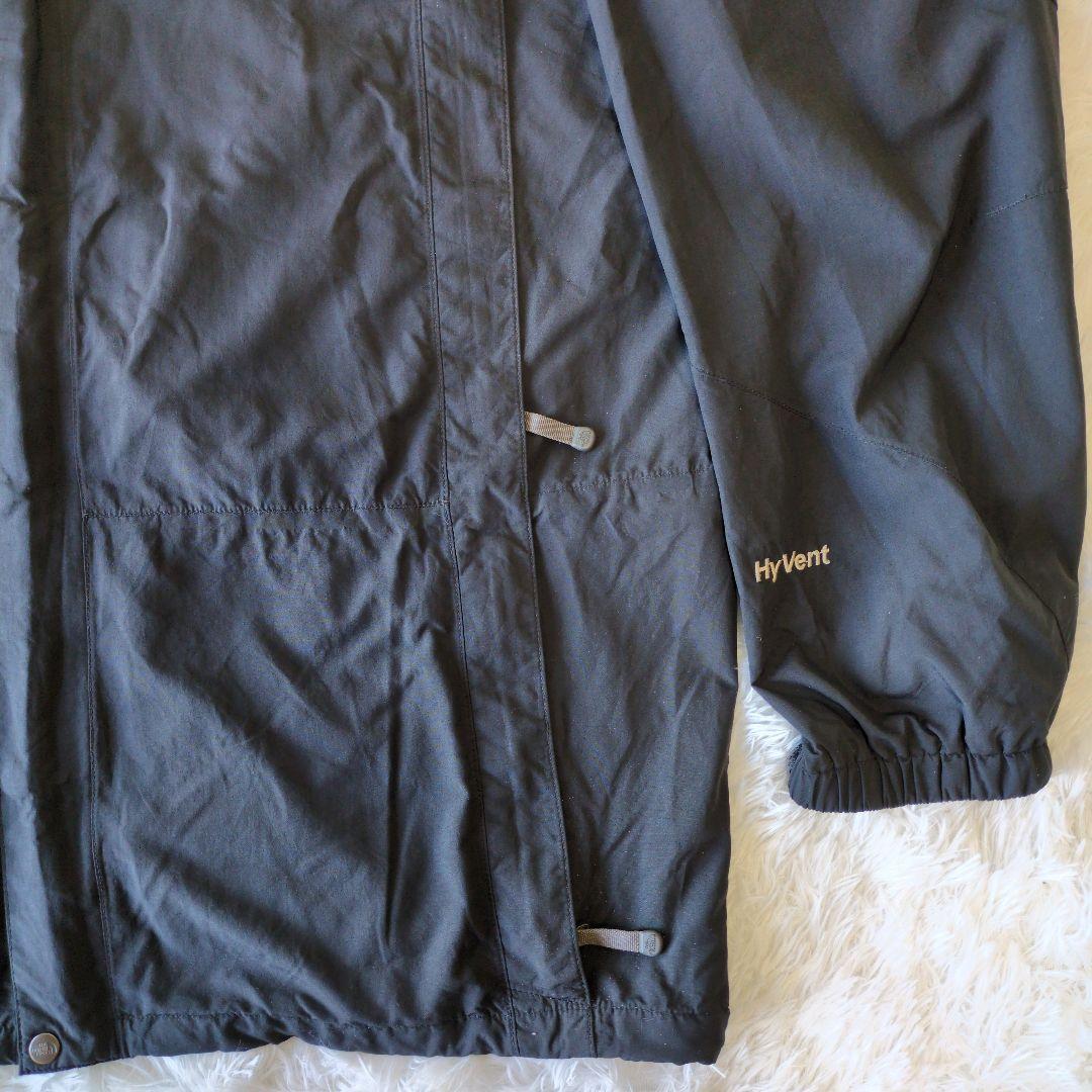 XXL HyVent ノースフェイス ウォッシャブル マウンテンパーカー 黒