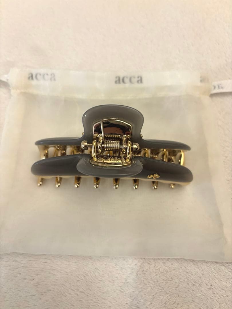 【ACCA】ニューコラーナ クリップ Lサイズ グレー