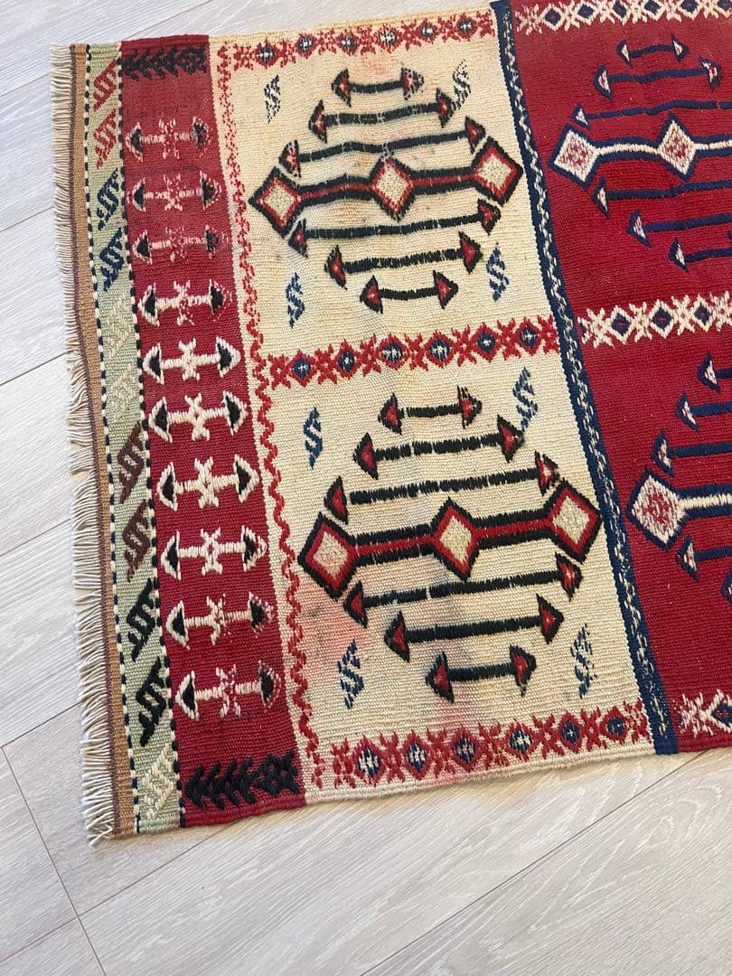 vintage キリムラグ　ヴィンテージ