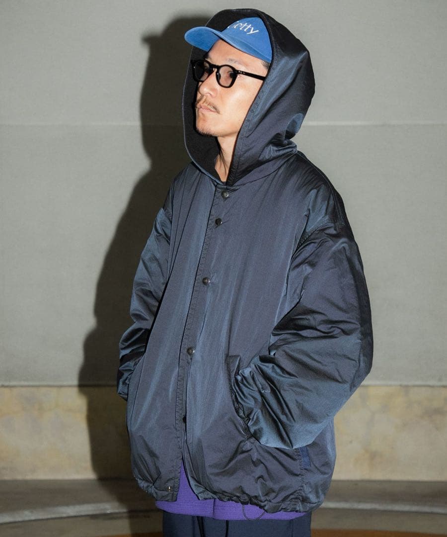 Dad NYLON COACH PARKA サイズ2 新品　Wide Dad